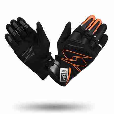 фото 1 Мотоперчатки Мотоперчатки Spyke Namib Black-Grey-Orange XL