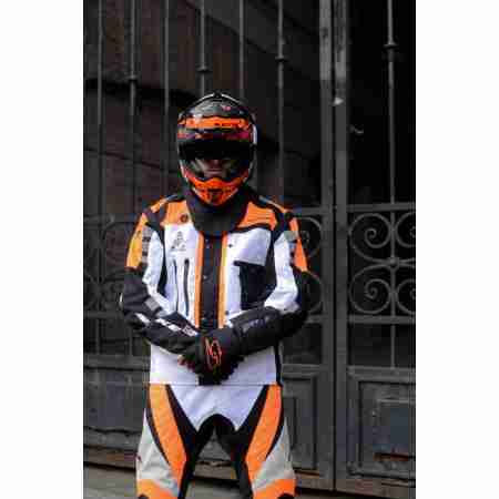 фото 2 Мотокуртки Мотокуртка Spyke Namib XTR Black-Orange-White 56