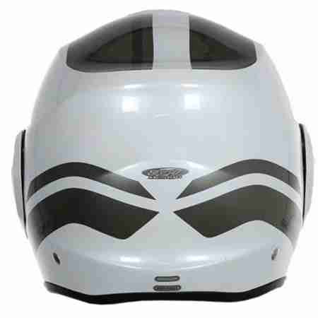 фото 2 Мотошлемы Мотошлем Scorpion EXO-Tech Forza Pearl White-Silver XL
