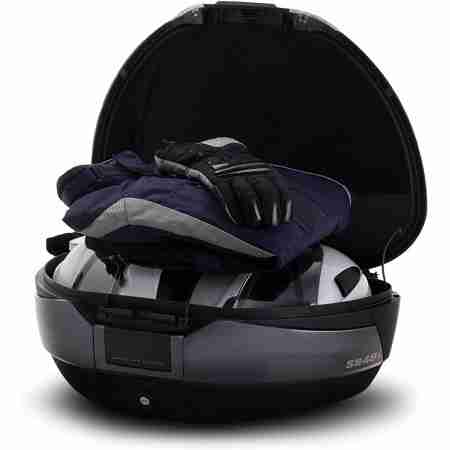 фото 3 Мотокофри, сумки для мотоциклів Кофр Shad SH48 Dark Grey-Black