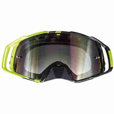 фото 1 Кросові маски і окуляри Мотоокуляри MT MX EVO Stripes Black-Fluor Yellow