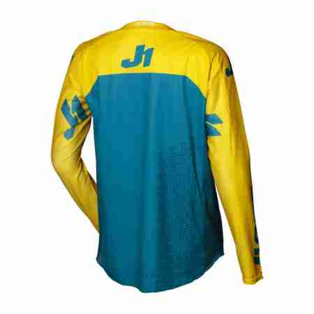 фото 2 Кроссовая одежда Мотоджерси Just1 J-Force Terra Blue-Yellow 2XL
