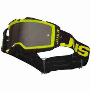 Мотоокуляри Just1 Nerve Absolute Black-Yellow Fluo
