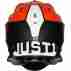 фото 3 Мотошлемы Мотошлем Just1 J18 Pulsar Orange-White-Black-Gloss S