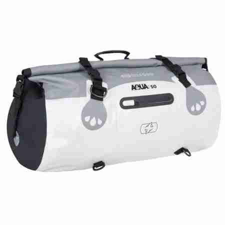 фото 2 Мотокофри, сумки для мотоциклів Мотосумка Oxford Aqua T-50 Roll Bag Grey-White