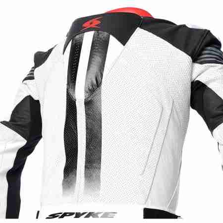 фото 5 Костюми та комбінезони Мотокостюм Spyke Estoril Sport White-Black-Red 50