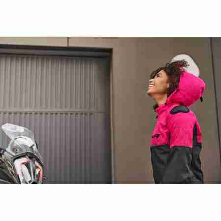 фото 2 Мотокуртки Капюшон Shima Drift Lady Black-Pink