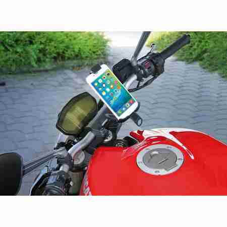 фото 6 Тримач телефону, планшета на мотоцикл Утримувач для смартфона Lampa Ridex Mecha