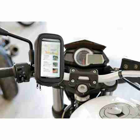 фото 6 Держатель телефона, планшета на мотоцикл Держатель для смартфона Lampa Quick fix