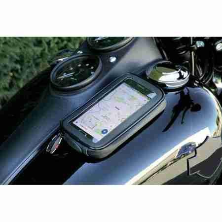 фото 9 Держатель телефона, планшета на мотоцикл Держатель для смартфона Lampa Magneto Bike