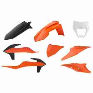 Комплект пластика Polisport ENDURO kit - KTM (17-) Orange-Black