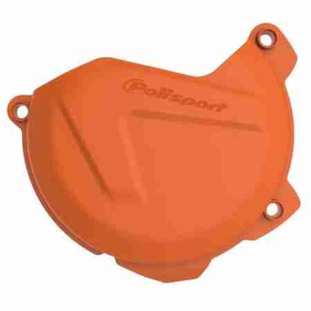 фото 1 Пластик на скутер-мотоцикл Захист кришки зчеплення Polisport Clutch Cover Orange