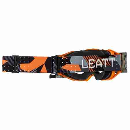 фото 2 Кроссовые маски и очки Мотоочки Leatt Velocity 6.5 Roll-Off - Clear Orange Roll-Off
