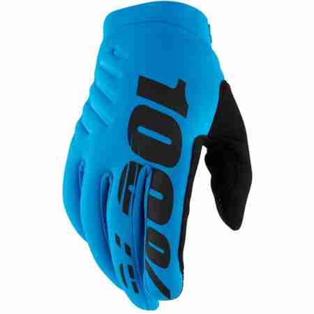 фото 1 Мотоперчатки Мотоперчатки зимние Ride 100% Brisker Cold Weather Turquoise S (8)