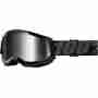 фото 1 Кросові маски і окуляри Мотоокуляри Ride 100% Strata 2 Black - Mirror Silver Lens, Mirror Lens