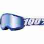 фото 1 Кроссовые маски и очки Мотоочки Ride 100% Strata 2 Blue - Mirror Blue Lens, Mirror Lens