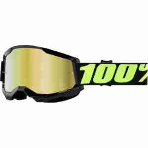 Мотоокуляри Ride 100% Strata 2 Upsol - Mirror Gold Lens, Mirror Lens
