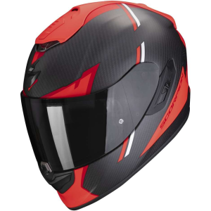 Мотошлем Scorpion Exo-1400 Evo Carbon Air Kendal Black-Red