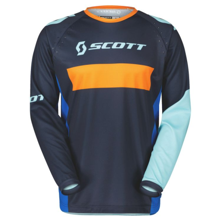 фото 1 Кросовий одяг Мотоджерсі Scott 350 Race Evo Blue-Orange M