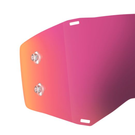 фото 3 Линзы для кроссовых масок Линза Scott MX Prospec Pink-Chrome Afc Works
