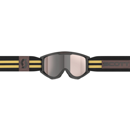 фото 2 Кросові маски і окуляри Мотоокуляри Scott 89X Era Black-Beige-Silver Chrome