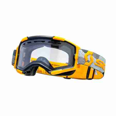 фото 4 Кроссовые маски и очки Мотоочки Scott Fury Enduro Camo Grey-Yellow Clear