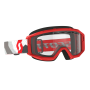 фото 1 Кросові маски і окуляри Мотоокуляри Scott Primal Enduro Camo White-Red Clear