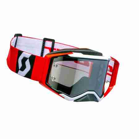 фото 4 Кроссовые маски и очки Мотоочки Scott Prospect Red-Black-Silver Chrome Works