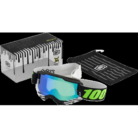 фото 4 Кросові маски і окуляри Мотоокуляри Ride 100% Accuri 2 UTV Special KB43 - Mirror Green Lens, OTG