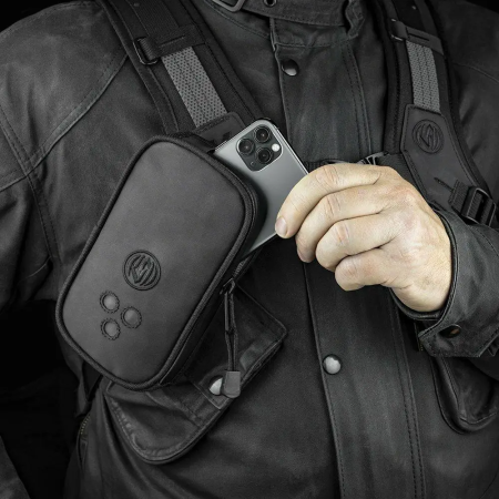 фото 3 Тримач телефону, планшета на мотоцикл Сумка для телефону Kriega RSD X Roam Black