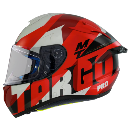 фото 8 Мотошлемы Мотошлем MT Targo Pro Biger Matt Pearl Red XL