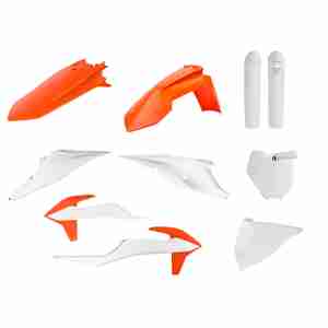 Комплект пластика Polisport MX kit - KTM (19-) Orange/White KTM