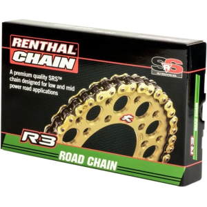 Мотоцепь Renthal R3-3 Road SRS Chain 520 Gold 520-110L / SRS Ring
