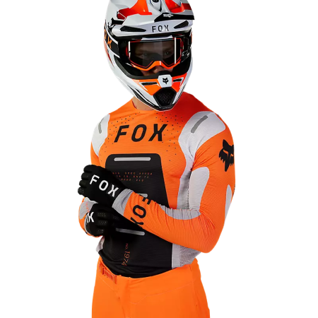 фото 2 Кросовий одяг Мотоджерсі Fox Flexair Magnetic, 2024 Flo Orange L
