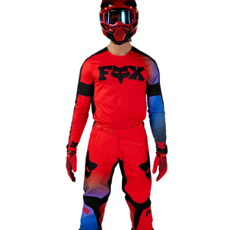 фото 2 Кроссовая одежда Мотоджерси Fox 360 Streak, 2024 Flo Red L