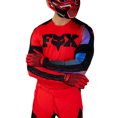 фото 4 Кросовий одяг Мотоджерсі Fox 360 Streak, 2024 Flo Red L