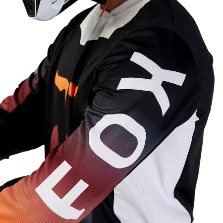 фото 5 Кроссовая одежда Мотоджерси Fox 180 Flora, 2024 Black XL