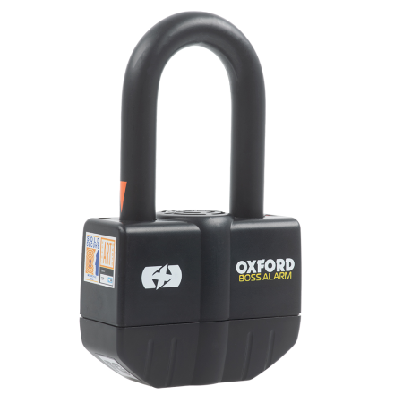 фото 7 Мотозамки Мотозамок ланцюга Oxford Boss Alarm 16mm Chain Lock 1.5 м