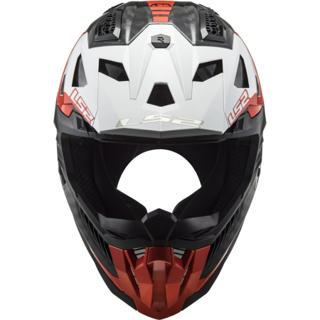 фото 4 Мотошлемы Мотошлем LS2 MX703 C X-Force Victory Red-White L