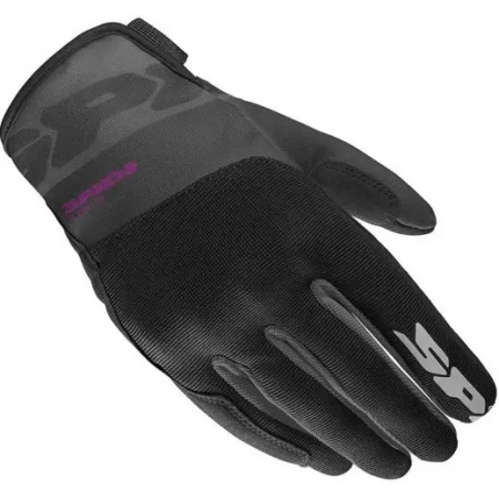 фото 1 Мотоперчатки Мотоперчатки Spidi Flash-KP Lady Black-Purple L