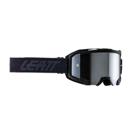 фото 1 Кросові маски і окуляри Мотоокуляри Leatt Velocity 4.5 Iriz Silver Mirror Lens Stealth