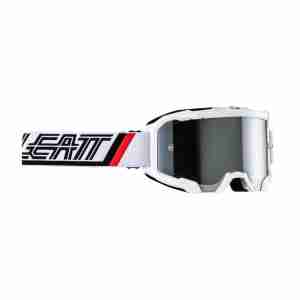 Мотоокуляри Leatt Velocity 4.5 Iriz Silver Mirror Lens White