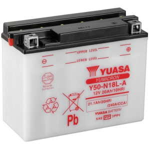 Мотоакумулятор YUASA Y50-N18L-A