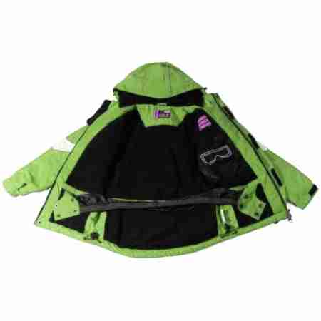 фото 4 Гірськолижні куртки Гірськолижна дитяча куртка Campus Rockland Green-White 122