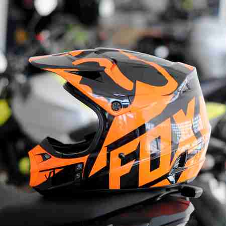 фото 1 Мотошлемы Мотошлем Fox V1 Race Orange 2XL (2017)
