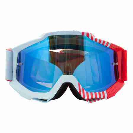 фото 1 Кроссовые маски и очки Мотоочки 100% Accuri Goggle Cupcoy - Mirror Blue Lens
