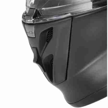 фото 2 Візори для шоломів Кришка вентиляції на підборіддя для шолома LS2 Air Vent Chin FF323 Black S/2XS