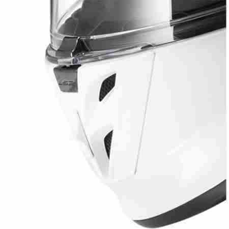 фото 2 Гальмівні диски Кришка вентиляції на підборіддя для шолома LS2 Air Vent Chin FF323 White S/2XS